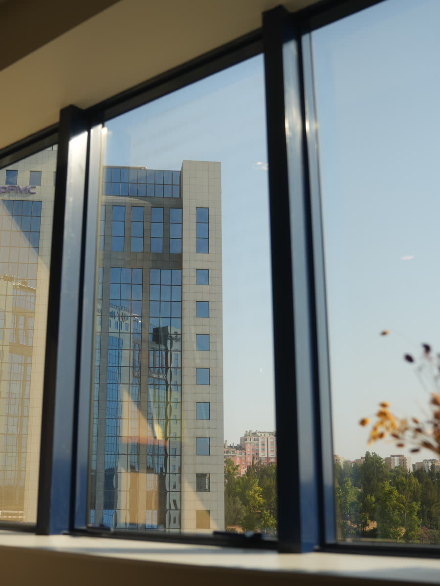 Vista da clínica sobre Lisboa